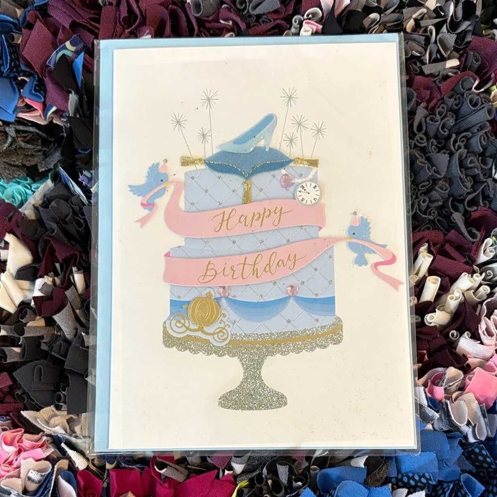 🆕Disney/Papyrus “Princess” Birthday Greeting Card